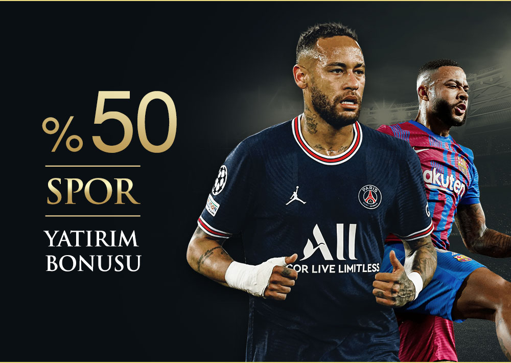 50% spor yatırım bonusu